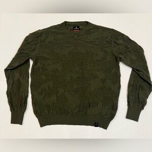 Victorinox Men's Olive Sweater
100% Merino Wool
Size XL